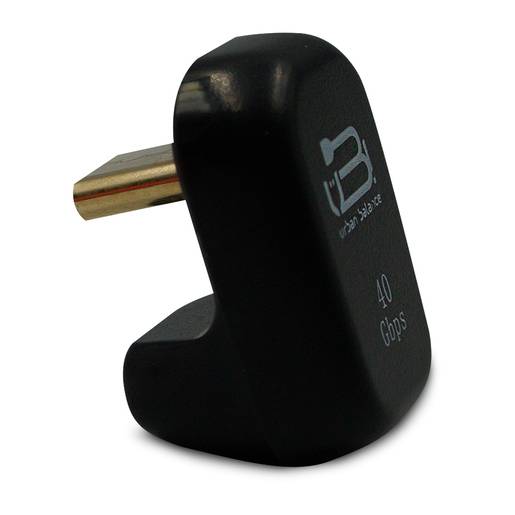 Imagen 1 del producto “Adaptador Tipo C UB Recto Negro - ”