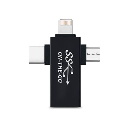 Imagen 1 del producto “Adaptador USB C a USB B DBugg Angular - ”
