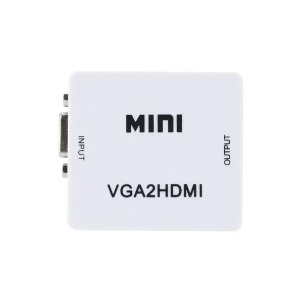Imagen 1 del producto “ADAPT P/CAM UB VGA A HDMI 60HZ Adaptador Mini VGA2HDMI Urban Balance  Ideal para cámaras HD - consolas, Blu-ray y DVD. VGA2HDMI ”