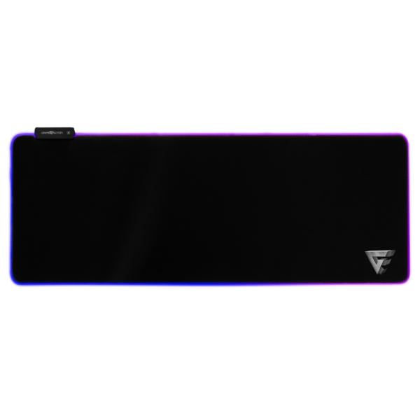 Imagen 1 del producto “MOUSEPAD GAME FACTOR MPG500 RGB XL - SPEEDCONTROL, NEGRO ”