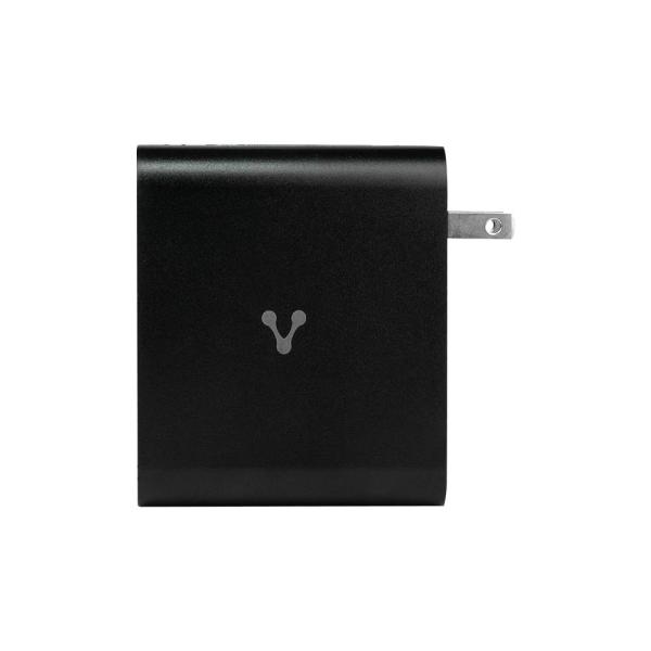 Imagen 1 del producto “CARGADOR DE PARED VORAGO AU-600 TIPO C 100W PD 5 PUERTOS QUICK CHARGE 3.0 NEGRO - ”