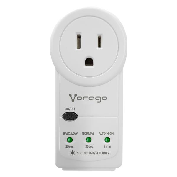 Imagen 1 del producto “PROTECTOR DE VOLTAJE VORAGO AVR-300-WH 1 - 800W RJ45 PORTATIL NEGRO ELECTRODOMÉSTICOS ”