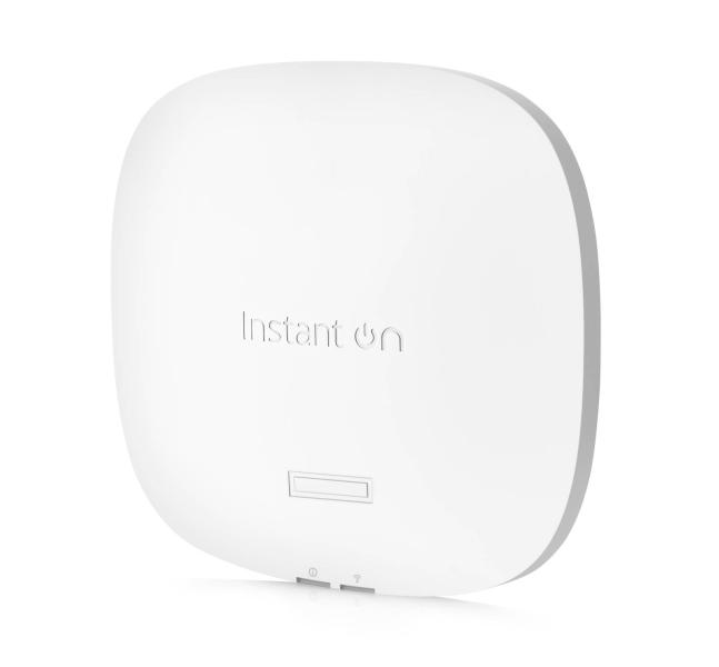 Imagen 1 del producto “Access Point HPE Instant On AP25 802.11ax Incluye adaptador AC/DC 12 V/18 W (R9B34A) - ”