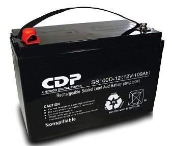Imagen 1 del producto “Batería para No Break CDP SLB12-100 Bateria de Plomo acido - seca sellada 12Vdc-100Ah ”