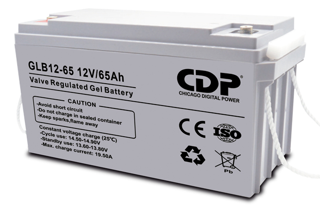 Imagen 1 del producto “GLB12-65 Bateria de Gel Plomo acido - seca sellada 12Vdc-65Ah ”