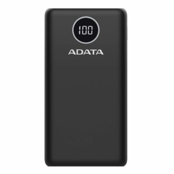 Imagen 1 del producto “PowerBank  ADATA P20000QCD - Negro, 20000 mAh ”