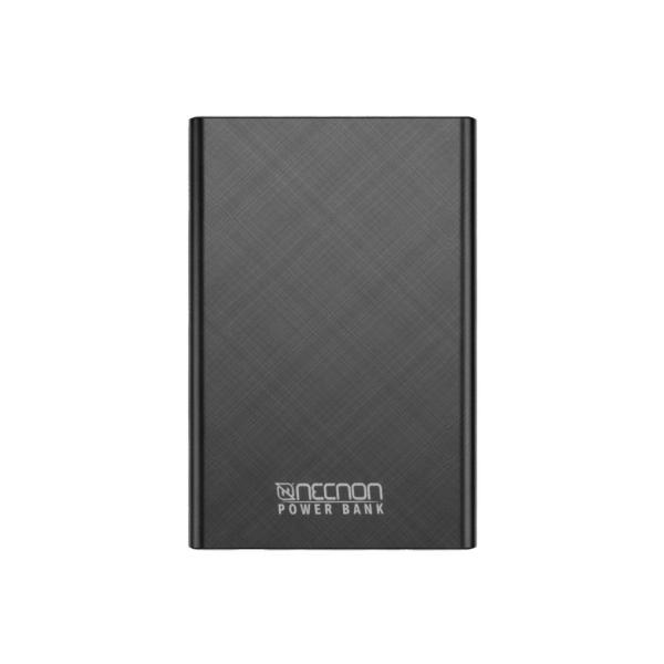 Imagen 1 del producto “Power Bank NPW-05TC Necnon 5000mAh  entrada y salida doble USB 5V/2.1 y tipo C 5V/2.1A.  1 A 2 CARGAS indicador de carga con luz LED - bateria de 5, 000 mAH ”