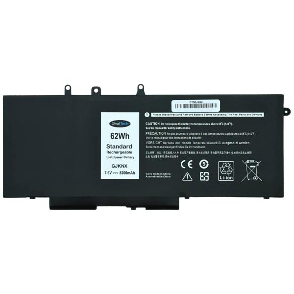 Imagen 1 del producto “Bateria para Laptop OTDGJKNX OVALTECH Polimero 7.7V para Dell Latitude 5480 5580 5280 5288 5290 5488 5490 GJKNX -8200mAh - ”