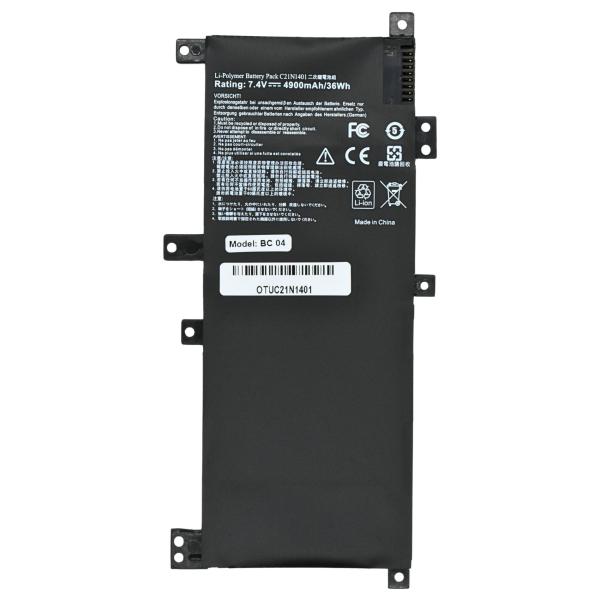 Imagen 1 del producto “Bateria para computadora marca OVALTECH OTUC21N1401 -OTUC21N1401 Bateria 7.6V 37Wh para ASUS X455LA X455LA-WX058D Series C21N1401 - ”