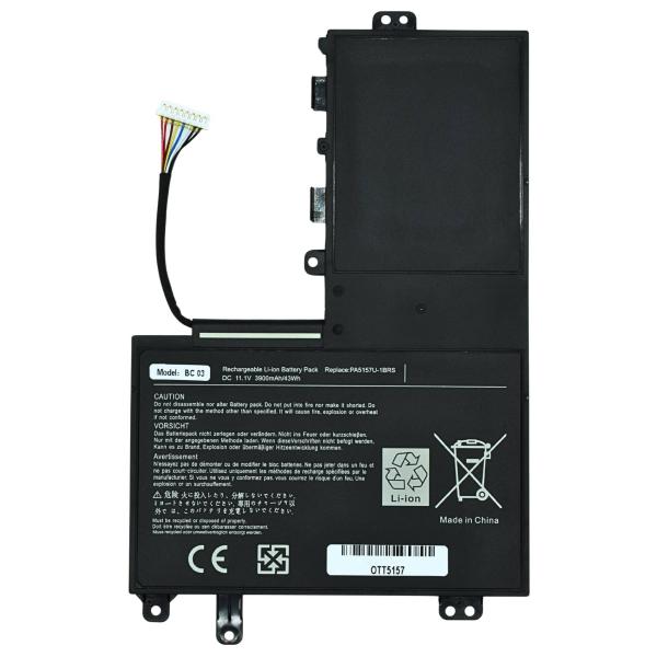 Imagen 1 del producto “Bateria interna para computadora OTT5157 Bateria Interna (P) 11.1V para Toshiba Satellite U940 E45T E45T-A4100 E45T-A E45T-A4200 E55 E55T-A5320 E55-A5114 P - ”