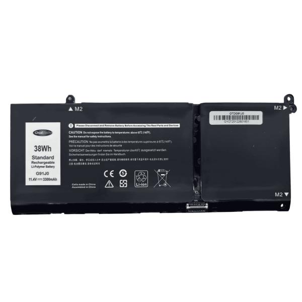 Imagen 1 del producto “OTDG91J0 Bateria Interna (P) 11.25V 41WH para Dell Latitude 3320 3330 3420 3520 Inspiron 3510 3511 G91J0 Marca Ovaltech - ”