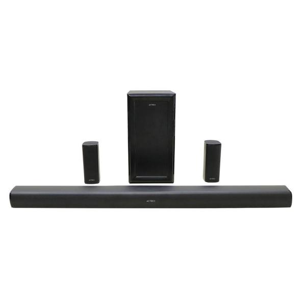 Imagen 1 del producto “Teatro en Casa Dynamic Stage BS700 Acteck Elite Series 5.1 Canales - Dolby 180w, Conectividad: Bluetooth 5.3, USB-A, HDMI (ARC), Óptical, 3.5mm. ”