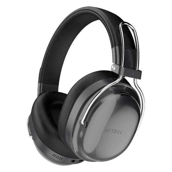 Imagen 1 del producto “Audífonos Inalámbricos Bluetooth Luxe Pure HP730 Acteck Elite Series Cancelación de ruido activo  hibrido - Color Negro. AC-940870 ”