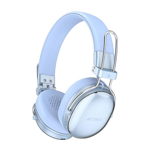 Imagen 1 del producto “Audífonos Inalámbricos Bluetooth Luxe Chic HP710 Acteck Elite Series Duración de batería hasta 30h - Color Azul. AC-940917 ”