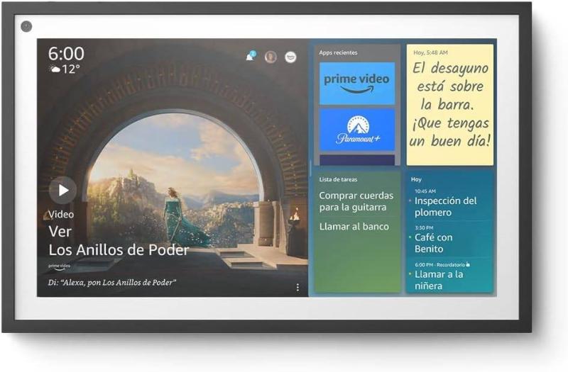 Imagen 1 del producto “Echo Show 15 | Pantalla inteligente Full HD de 15.6 pulgadas con Alexa y Fire TV integrados | INCLUYE control remoto - ”
