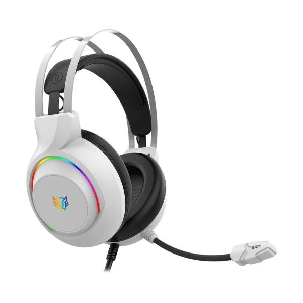 Imagen 1 del producto “Headset Gaming Alambrico Hesix II HS688 Balam Rush Azender Series Sonido Envolvente - Alta Voces 50mm, Microfono Omnidireccional, Conexión 3.5mm + USB Largo ”