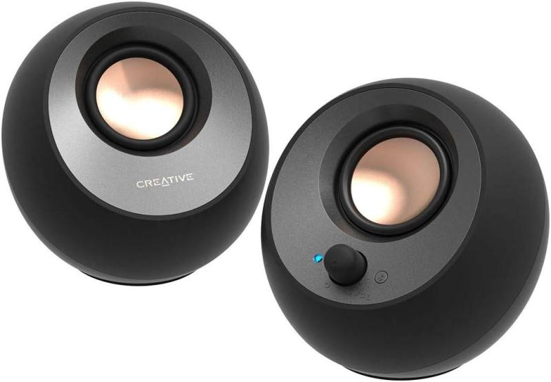 Imagen 1 del producto “Altavoces Creative Pebble 3.0 8w alimentados por USB para PC y Laptops negros -  MF1700 BK - ”