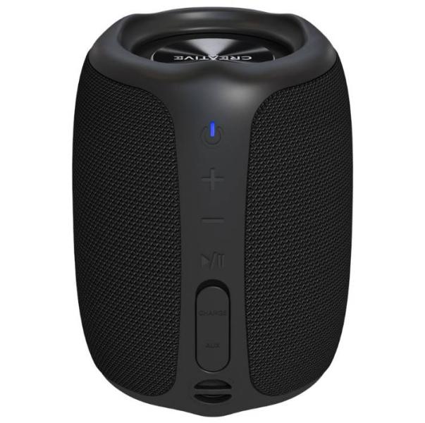 Imagen 1 del producto “Altavoces portátil Creative MUVO Play Bluetooth®  negro para exteriores y resistente al agua - 10hrs de autonomia  -  MF8365  BK ”