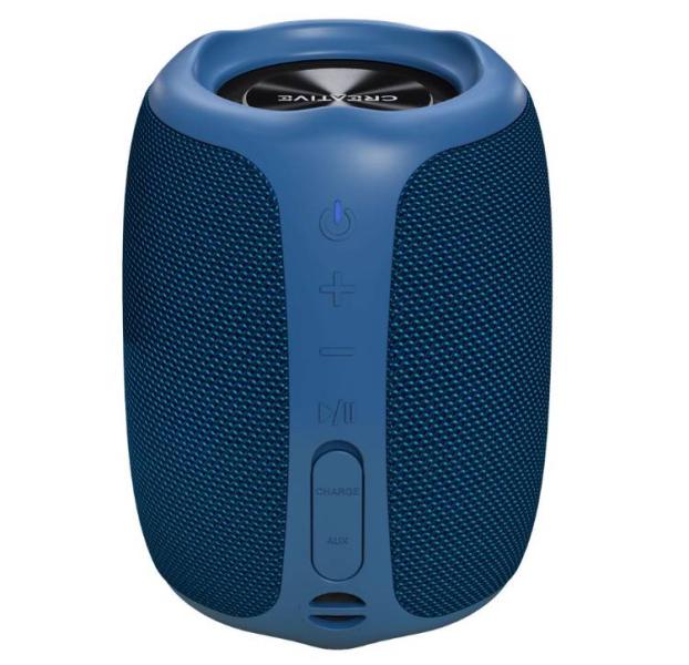 Imagen 1 del producto “Altavoces portátil Creative MUVO Play Bluetooth®  azul para exteriores y resistente al agua - 10hrs de autonomia  - MF8365 BU ”