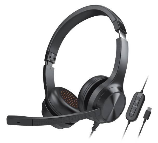 Imagen 1 del producto “Audifonos de boton con micrófono Creative Chat USB negro - ”