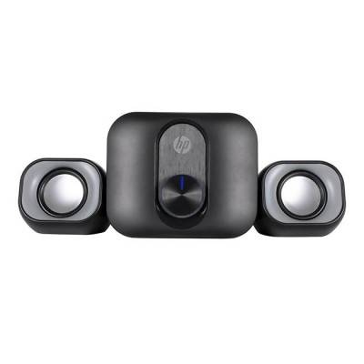 Imagen 1 del producto “Bocinas HP DHS-2111S BOCINA 2.1 BOCINA MULTIMEDIA Conector 3.5mm/Carcasa metálica con control de volumen / Sensibilidad ：110 dB±3dB - ”