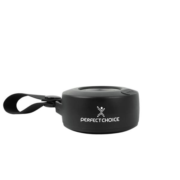 Imagen 1 del producto “Bocina Bluetooth Inalámbrica Portátil Luz RGB Función TWS Handy Color Negro| PERFECT CHOICE - ”