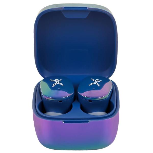 Imagen 1 del producto “Audífonos Inalámbricos Bluetooth Brillantes Pearl Color Azul | PERFECT CHOICE - ”