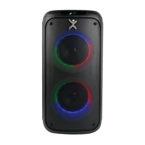 Imagen 1 del producto “PC-112716 Mini Bafle Dual 5 pulgadas Función TWS Luz RGB y Micrófono Miniglow | PERFECT CHOICE - ”