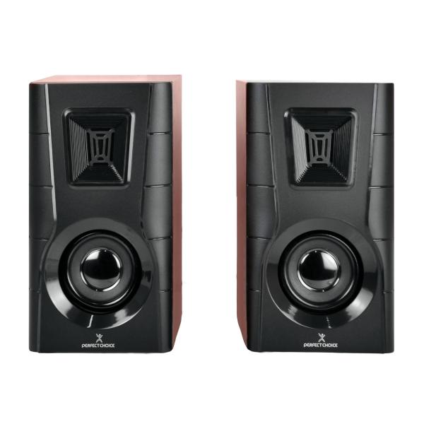 Imagen 1 del producto “Bocinas para Computadora Acabado de madera Sonido 2.0 Meridian | PERFECT CHOICE - ”