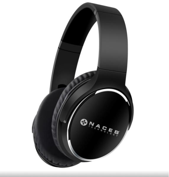 Imagen 1 del producto “Diadema Bluetooh Fornax Naceb Technology NA-0308N - Negro, Bluetooth ”