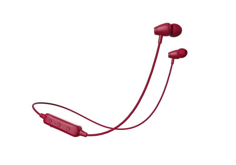 Imagen 1 del producto “Audífono Bluetooth Naceb Technology NA-0314R - Rojo, Bluetooth, Universal ”
