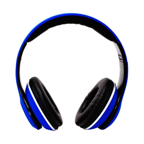 Imagen 1 del producto “AUDIFONOS OVER-EAR BLUETOOTH NBH-01 SONIDO HI-FI 3.5MM  RADIO FM MICRO SD 3.5MML MANOS LIBRES RUBBERIZED AZUL - ”