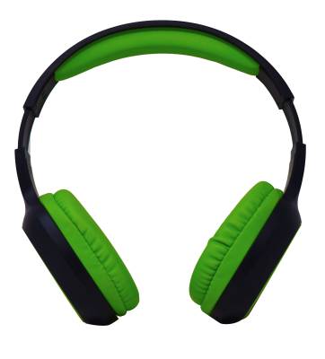 Imagen 1 del producto “AUDIFONOS OVER-EAR BLUETOOTH NBH-04 PRO ALTA POTENCIA RADIO FM MICRO SD 3.5MML MANOS LIBRES NEGRO/VERDE - ”