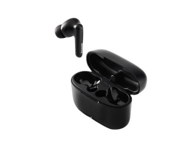 Imagen 1 del producto “PANASONIC audifonos Bluetooth IN-EAR - 26 horas de uso continuo con estuche, tactil, bajo XBS, negro ”