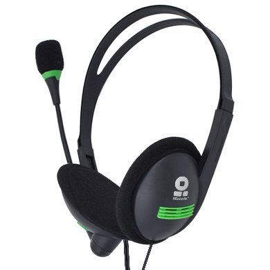 Imagen 1 del producto “Diadema con Micrófono BROBOTIX 651428 - Diadema, Negro, 2 m ”