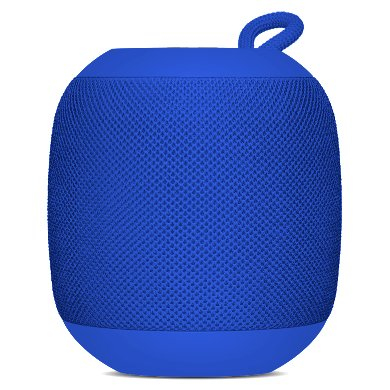 Imagen 1 del producto “BOCINA BLUETOOTH - INALAMBRICA, RECARGABLE, STEREO C/RADIO FM, LECTOR USB, MICRO USB, 3.5 MM, REDONDA, PORTATIL, ANTIDESLIZANTE, AZUL, BROBOTIX 263045 ”
