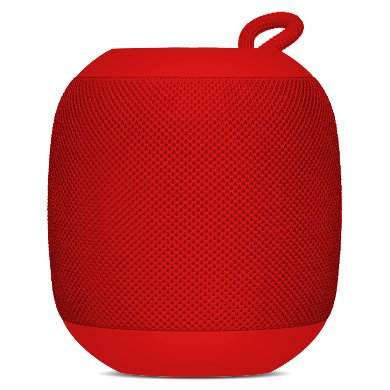Imagen 1 del producto “BOCINA BLUETOOTH - INALAMBRICA, RECARGABLE, STEREO C/RADIO FM, LECTOR USB, MICRO USB, 3.5 MM, REDONDA, PORTATIL, ANTIDESLIZANTE, ROJO, BROBOTIX 263816 ”