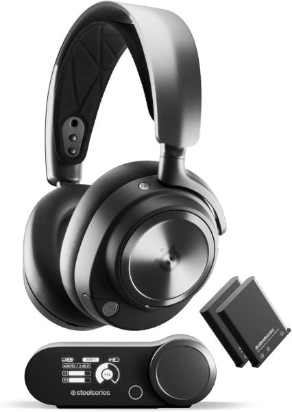 Imagen 1 del producto “SteelSeries Arctis Nova Pro - Auriculares inalámbricos multiplataforma para Juegos - PC/Playstation/Xbox/Mobile - ”