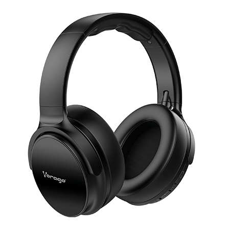 Imagen 1 del producto “Diadema Vorago HPB-401 Bluetooth 5.0 /  micro VORAGO HPB-401 - Negro, 3.5 mm, Manos libres ”
