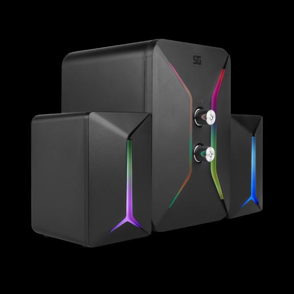 Imagen 1 del producto “Bocinas Vorago SPK-250 2.1/Usb/3.5Mm Rgb - ”