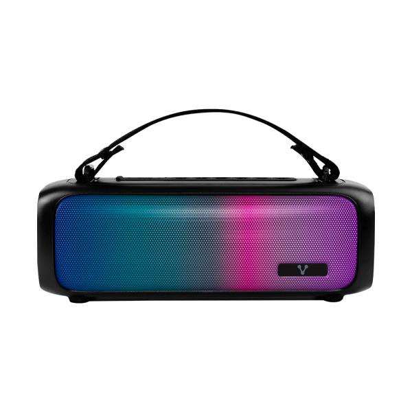 Imagen 1 del producto “BOCINA VORAGO BSP-260 BLUETOOTH / USB / 3.5MM / LUZ RGB / TWS / 16W RMS CON HASTA 7 HRS AUTONOMIA - ”