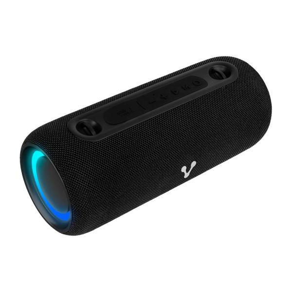 Imagen 1 del producto “BOCINA VORAGO BSP-430 BLUETOOTH / USB / AROS LUZ RGB / TWS / 26W RMS CON HASTA 7 HRS AUTONOMIA TERMINADO EN TELA - ”