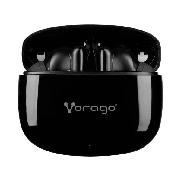 Imagen 1 del producto “Audífonos Vorago ESB-202 Earphones Bluetooth - Tecnología TWS, Bluetooth 5.3, 4.5 horas de uso, Manos libres ”