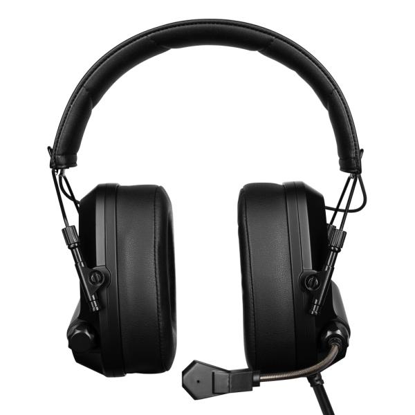 Imagen 1 del producto “DIADEMA GAME FACTOR HSG550 CONEXIÓN POR USB / MICRÓFONO AJUSTABLE / SURROUND 7.1 / NEGRO - ”