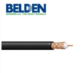 Imagen 1 del producto “Cable Coaxial  BELDEN 533945X 0101000 - 305m, Negro, 95  de Cobre, Cctv Rg6 ”
