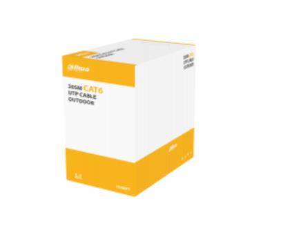 Imagen 1 del producto “Bobina De 305 Mts De Cable Utp DH-PFM922-6UN negro Cat6/ Alunimieum/ Color Blanco/ Cubierta Retardante De Flama Con Certificacación Ansi/ Ul Cm/ Ideal Para - ”