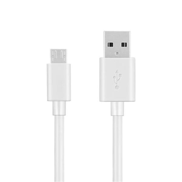 Imagen 1 del producto “Cable USB A a MICRO USB V8 - color blanco. 1 metro de largo. Alta resistencia de materiales y carga rápida DB-G-USBMB ”