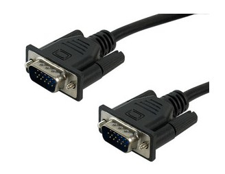 Imagen 1 del producto “371315 Cable SVGA HD15 macho a HD15 macho - de 1.8m Color Negro, ”