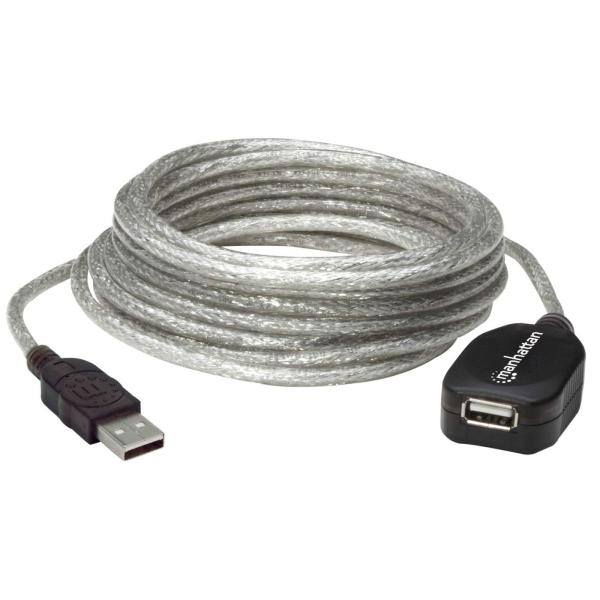 Imagen 1 del producto “519779 Cable Extensión Activa USB de Alta Velocidad 2.0m Encadenable - A Macho / A Hembra, 5 m ”