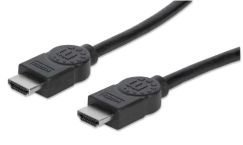 Imagen 1 del producto “308816 Cable HDMI Macho-Macho de 1m; ARC - 3D, 4K 30Hz Blindado color Negro ”
